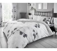 Smart Living Duvet Cover With Pillowcases Polycotton Quilt Bedding Covers Comfy Breathable Comforter Cover Set - Honesty Leaf