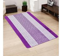 Smart Living Gel Back Heavy Duty Machine Washable Hallway Kitchen Non Slip Door Mat - 60Cm X 220Cm - Purple/lilac