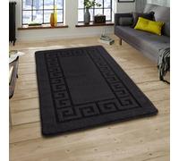 Smart Living Heavy Duty Machine Washable Runner For Hallway, Kitchen Non Slip Floor Mats, Door Mat 40Cm X 60Cm - Black
