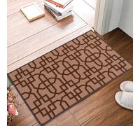 Smart Living Heavy Duty Machine Washable Runner For Hallway, Kitchen Non Slip Floor Mats, Door Mat 57Cm X 90Cm - Beige Brown