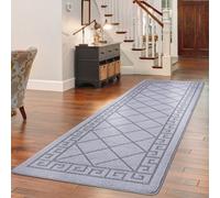 Smart Living Heavy Duty Machine Washable Runner For Hallway, Kitchen Non Slip Floor Mats, Door Mat 60Cm X 220Cm - Dark Grey