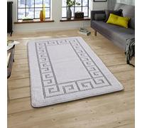 Smart Living Heavy Duty Machine Washable Runner For Hallway, Kitchen Non Slip Floor Mats, Door Mat 60Cm X 110Cm - Silver