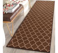 Smart Living Heavy Duty Machine Washable Runner For Hallway, Kitchen Non Slip Floor Mats, Door Mat 67Cm X 220Cm - Brown Beige