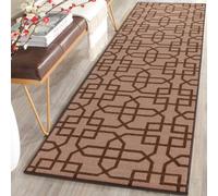 Smart Living Heavy Duty Machine Washable Runner For Hallway, Kitchen Non Slip Floor Mats, Door Mat 67Cm X 220Cm - Beige Brown
