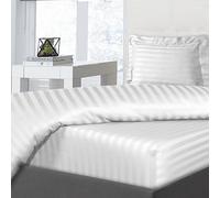 Easy Care Hotel Quality Cotton Super Soft Deep Bedsheet or Pillowcase Smart Living White Single Fitted