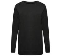 Smart Living Ladies Longline Crewneck Sweatshirt - Black - XL
