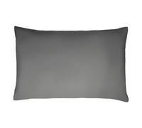 Smart Living Luxurious 300 Thread Count Anti-Allergy 100% Cotton Sateen Pillowcases in Charcoal | Size: Standard Pillow Case Smart Living Charcoal Standard Pillow Case