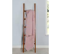 Smart Living Luxurious Zig-Zag Polyester Bedspread - Soft, Stylish, And Durable In Dusty Pink Dusty Pink