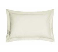 Smart Living Luxury 100% Egyptian Cotton Oxford Pillowcase Pair - Ivory