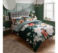 Smart Living Luxury Cotton Easy Care Bedding Quilt Cover, Textured Duvet Cover Set, Bed Covers - Painted Bloom