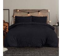 Smart Living Luxury Super Soft & Reversible Waffle Teddy Fleece Duvet Cover With Pillowcase