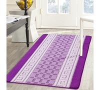 Smart Living Machine Washable Non Slip Gel Back Door Entrance Mats Purple Lilac (80 x 300cm (2 ft 6"x 10 ft))