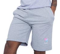 Smart Living Men's Love Island Jogger Shorts with Tie Waistband in Grey | Size: Medium Smart Living Grey M