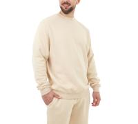 Smart Living Men's Polycotton Crewneck Sweatshirt - Comfortable & Versatile in Stone | Size: Medium Smart Living Stone M
