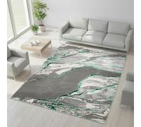 Smart Living Parma Modern Shimmer Rug - Emerald - 60cm x 220cm (2ft x 7.2ft)