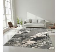 Smart Living Parma Modern Carved Rug - Soft Luxury for Living & Bedroom in Grey | Size: 120 cm x 170 cm Smart Living Grey 120 cm x 170 cm