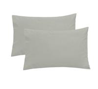 Smart Living Deluxe Fitted Sheet Or Pillowcase Pair - Grey - Pillowcase (48cm x 74cm)