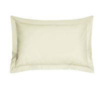 Smart Living Polycotton Oxford Percale Pillowcase Pair Non Iron - Cream