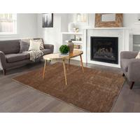 Smart Living Polyester Shaggy Rug - Dark Beige - 160cm x 230cm (5.2ft x 7.5ft)