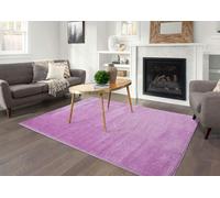 Smart Living Polyester Shaggy Rug - Lilac - 200cm x 290cm (6.5ft x 9.5ft)