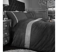 Smart Living Premium Teddy Arcade Duvet Cover And Pillowcase Set - Charcoal Charcoal Single