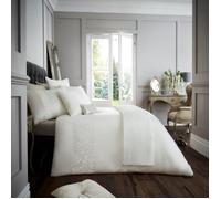 Smart Living Premium Venice Duvet Cover With Pillowcases in Cream | Size: Double Smart Living Cream Double