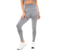Smart Living Seamless Ribbed Marl Leggings - Flexible, Non-See-Through Activewear In Grey Grey