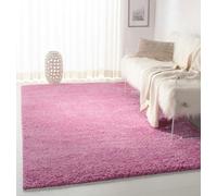 Smart Living Shaggy Rug - Dusky Pink - 160cm x 230cm (5.2ft x 7.5ft)