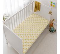 Smart Living Soft & Breathable Cotton Nursery Giraffe Crib Fitted Sheet Smart Living Multicolor Crib