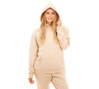Smart Living Soft & Cozy Over The Head Pullover Cotton Blend Hoodie In Stone Stone