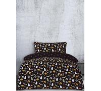 Smart Living Spooky & Magical Halloween Reversible Duvet Cover with Pillowcase in Black | Size: Single Smart Living Black Single