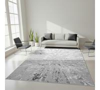 Smart Living Sunset Modern Shimmer Rug - Grey - 160cm x 230cm (5.2ft x 7.5ft)