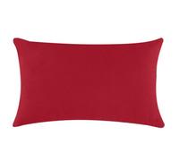 Smart Living Brushed Cotton Bed Linen Fitted Bedsheet or Pillowcase Pair Non Iron in Red | Size: Standard Pillow Case Smart Living Red Standard Pillow Case