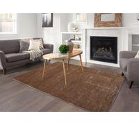 Smart Living Super Soft Fluffy Thick Pile Shimmer Shaggy Area Rugs in Beige | Size: 120 cm x 170 cm Smart Living Beige 120 cm x 170 cm