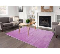 Smart Living Super Soft Fluffy Thick Pile Shimmer Shaggy Area Rugs In Lilac Lilac