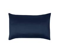 Smart Living Super Soft Warm Cosy Plain Dye Housewife Pillowcases Pair In Navy Navy