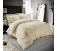 Smart Living Teddy Bear Fluffy Bedding Set, Thermal Warm & Cosy Super Soft Fleece Duvet Cover Set With Pillowcases - Cream