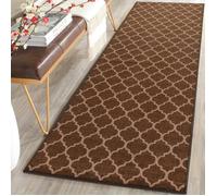 Smart Living Trellis Gel Mat - Brown Beige - 80cm x 300cm (2.6ft x 9.8ft)