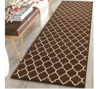 Smart Living Trellis Gel Mat - Brown Cream - 80cm x 150cm (2.6ft x 5ft)