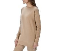 Smart Living Women's Comfortable Casual Polycotton Crew Neck Sweatshirt in Light Brown | Size: XL Smart Living Light Brown XL