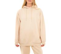 Smart Living Women's Cozy Soft Polycotton Pullover Hoodie with Pocket in Stone | Size: XS Smart Living Stone XS