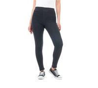 Smart Living Women's Skinny Fit Denim Jeggings With Pockets - Casual Trousers In Black Black 14