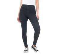 M17 Women Ladies Denim Jeans Jeggings Skinny Fit Classic Casual Cotton Trousers Pants with Pockets (8, Black)