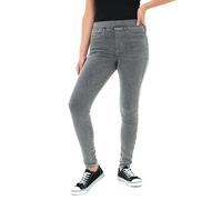 Smart Living Women's Skinny Fit Denim Jeggings with Pockets - Classic Casual Trousers in Dark Grey | Size: 24 Smart Living Dark Grey 24
