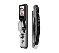 Smart Lock, Face Recognition Smart Door Lock with Camera Video Call Voice Intercom Digital Automatic