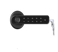 smart Lock, Home Smartlife Fingerprint & PIN Wireless Smart Handle Lock Biometrics Tuya Blue-Tooth Access Control Door