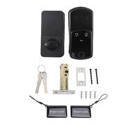 Smart Lock Keyless Entry Fingerprint Biometric Electronic Deadbolt Auto Lock Multiple Unlocking Methods for Home Office Apartment Aluminum Alloy 35 55mm Door Thickness