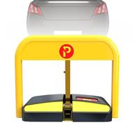 Smart Lock Parking Bollard, Carport Auto Space Stall Barrier, Car Park Driveway Guard Saver Automatic Barrier 50 M Remote Controlled, IP67 Waterproof for Home, Business, Office