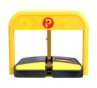 Smart Lock Parking Bollard,Parking Space Lock Folding Parking Barrier,Night Reflective,Can Last for 6 Months,with Remote Controller,Suitable for Private Parking Driveway Guard Saver, HUANGHAIQIU