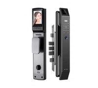 Smart lock with Camera 3D Recognition Electronic Door Lock with Visual Doorbell for Video Surveillance(24-240(60 68))